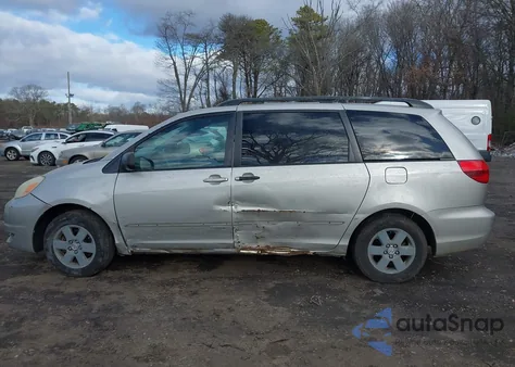 2004 Toyota Sienna Le from USA, damaged, VIN 5TDZA23C84S120170
